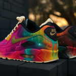 The “Cosmic Drip” Air Max 90: Wearable Art From Another Galaxy